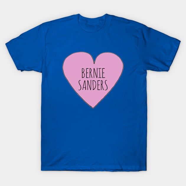 Bernie Sanders Love! T-Shirt by wanungara